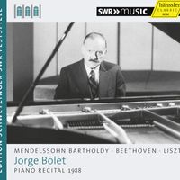 Jorge Bolet - Piano Recital 1988