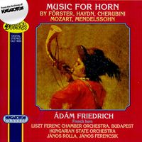 Adam Friedrich - Forster / Haydn / Cherubini / Mozart / Mendelssohn: Works for Horn
