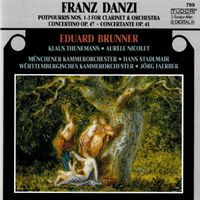 Eduard Brunner - Danzi: Music for Clarinet & Orchestra