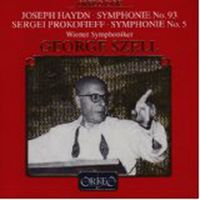 George Szell - Szell: Symphony No. 93 & Symphony No. 5