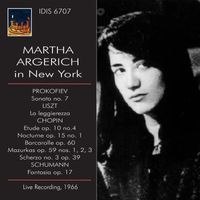 Martha Argerich - Martha Argerich in New York, 1966 (Live)