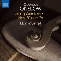 Elan Quintet - Onslow: String Quintets, Vol. 1