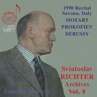 Sviatoslav Richter - Richter Archives, Vol. 8: 1990 Savona, Italy Recital (Live)