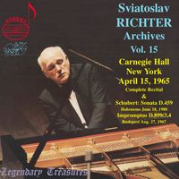 Sviatoslav Richter - Richter Archives, Vol. 15: 1965 Carnegie Hall Recital (Live)