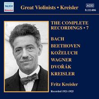 Fritz Kreisler - Kreisler: The Complete Recordings, Vol. 7 (1921-1925)