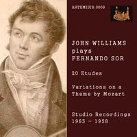 John Christopher Williams - Sor: 20 Etudes & Variations on Theme by Mozart