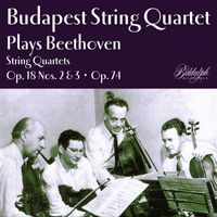 Budapest String Quartet - Beethoven: String Quartets Nos. 2, 3 & 10