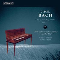 Miklós Spányi - C.P.E. Bach: The Solo Keyboard Music, Vol. 39
