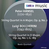 Beetz-Quartett - Hänsel: String Quartet, Op. 9 No. 2 - Boccherini: String Quartet, Op. 24 No. 1, G. 189
