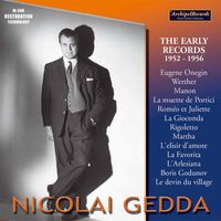 Nicolai Gedda - Nicolai Gedda The Early Records 1952-1956