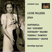 Luise Walker - Santórsola, Schubert & Others: Guitar Works