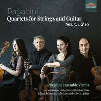 Paganini Ensemble Vienna - Quartets for Strings and Guitar Nos. 5, 4 & 10