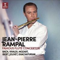 Jean-Pierre Rampal - Famous Flute Concertos. Bach, Vivaldi, Mozart, Ibert, Jolivet, Khachaturian...