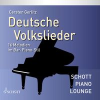Carsten Gerlitz Education - Deutsche Volkslieder - 16 Melodien im Bar-Piano-Stil (Piano)