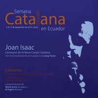 Joan Isaac - Semana Catalana en Ecuador (Live in Quito, Ecuador)