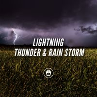 Rain Sounds & White Noise - Lightning, Thunder & Rain Storm