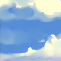 Heavenly Garden, Starry Night, Relaxing Music - Clouds