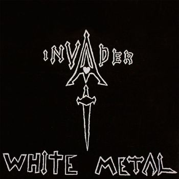 Invader - White Metal