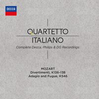 Quartetto Italiano - Mozart: Divertimenti & Adagio and Fugue