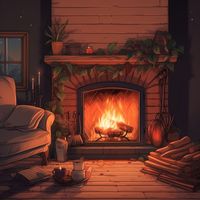 Pacific Soundscapes - Cozy Fireplace