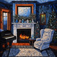 Chris Read - Merry Melodies at the Fireplace