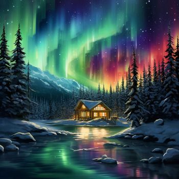 Aurora Borealis - Celestial Harmony