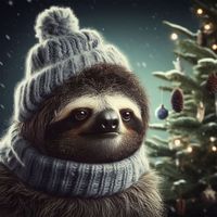 Sleepy Sloth - Sad On Xmas