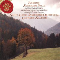 Leonard Slatkin - Brahms: Serenade No. 2 & Haydn Variationen & Academic Festival Overture