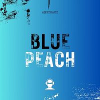 Blue Peach - Abstract
