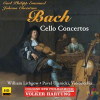 Volker Hartung and Cologne New Philharmonic Orchestra - C.P.E Bach & J.C. Bach: Cello Concertos