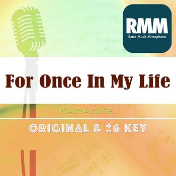 Retro Music Microphone - For Once In My Life(Retro Music Karaoke)