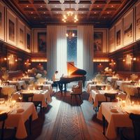 Restaurang Jazz - Restauranger BGM: Delikat pianomusik samling