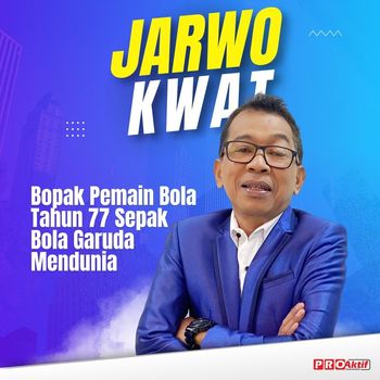 Jarwo Kwat - Bopak Pemain Bola Tahun 77 Sepak Bola Garuda Mendunia