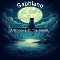 Gabbiano - Cat Looks at the Moon
