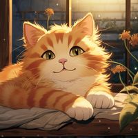 Ritmos Chill Hop, Ayudante para aliviar el estrés, Cuna Musical Gatos - Lofi Felino: Melodías Relajantes Para Gatos