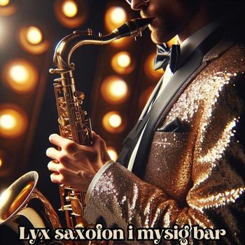 Restaurang Jazz - Lyx saxofon i mysig bar: Smidig avkopplande jazz för en perfekt magisk atmosfär