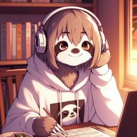 Sleepy Sloth - Study-Fi