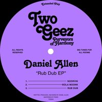 Daniel Allen - Rub Dub EP