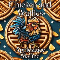 Applesauce Skyline - Chicken and Waffles
