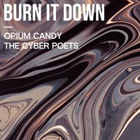 OPIUM CANDY and THE CYBER POETS - Burn it Down (Radio Edit)