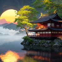 Shoji Soundscape, Eternal Health - Sunset Reflections in Kyoto