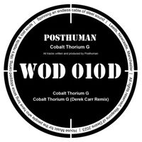 Posthuman - Cobalt Thorium G