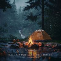 Campfire Rhapsody - Rainy Night in the Forest