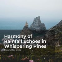 Rainfall for Sleep, Rain Shower, Rain Man Sounds - Harmony of Rainfall Echoes in Whispering Pines