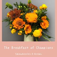 Strawberries & Cream - The Breakfast of Champions