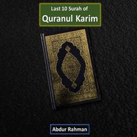 Abdur Rahman - Last 10 Surah of Quranul Karim