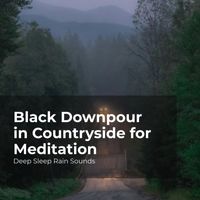 Deep Sleep Rain Sounds, Rain Meditations, Rain Sounds Collection - Black Downpour in Countryside for Meditation