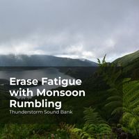 Thunderstorm Sound Bank, Sounds of Thunderstorms & Rain, Thunderstorms Sleep Sounds - Erase Fatigue with Monsoon Rumbling