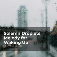 Heavy Rain Sounds, Rain Shower Spa, Lullaby Rain - Solemn Droplets Melody for Waking Up