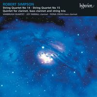 THE VANBRUGH QUARTET - Simpson: String Quartets Nos. 14 & 15